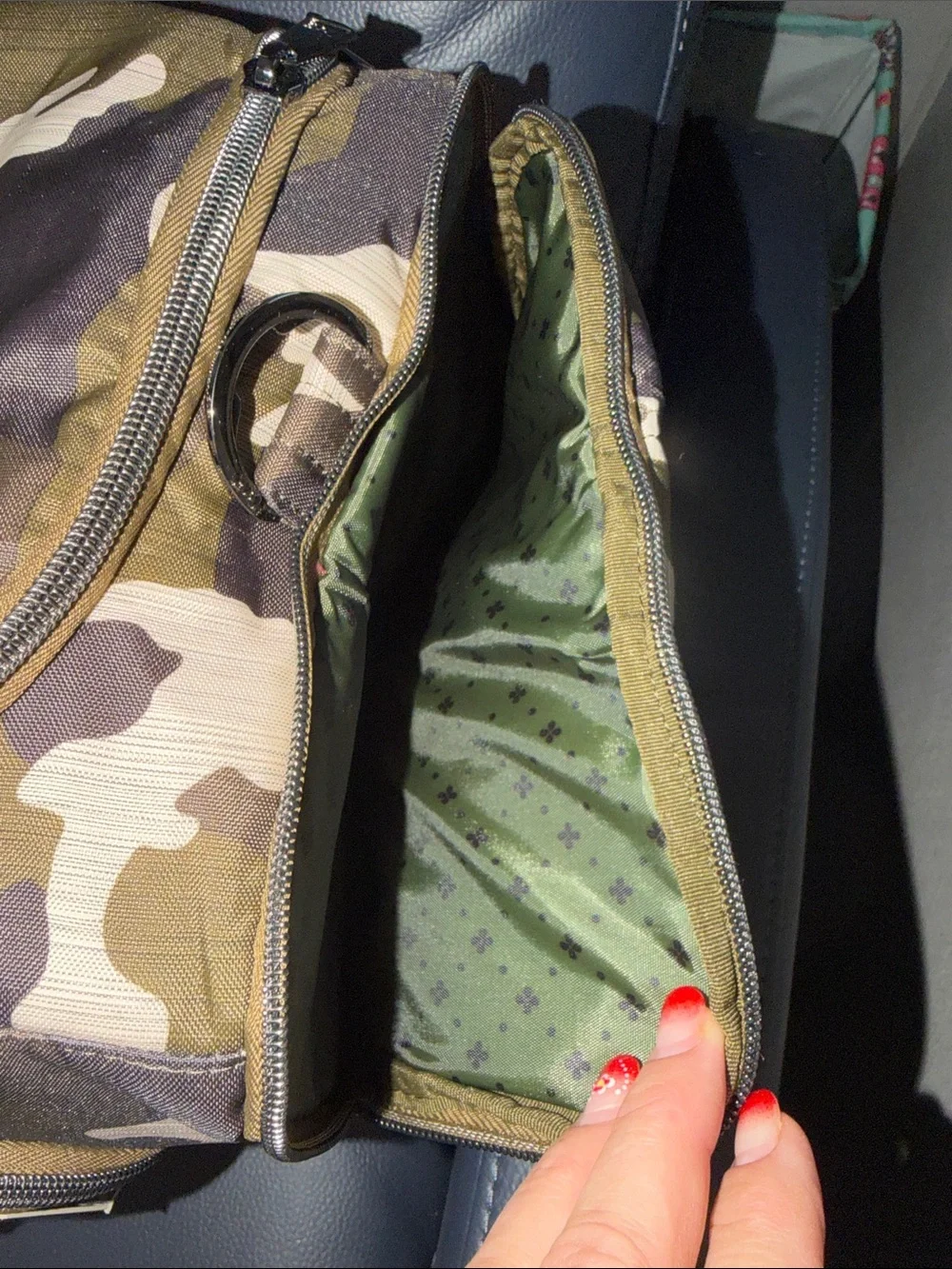 lug Trolley Duffel - Camo Olive NWT